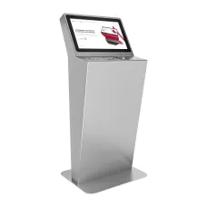 Сенсорный информационный киоск (терминал самообслуживания) AxeTech Predator 27" Premium с антивандальной клавиатурой