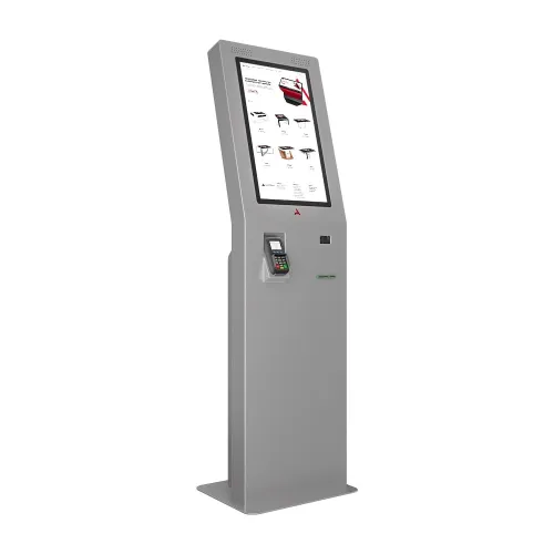 Сенсорный информационный киоск (терминал самообслуживания) AxeTech Zion 23,8" Medium