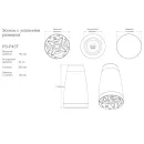 Потолочная акустическая система 4" Sonance PS-P43T WHITE