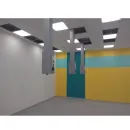 Автоматизированный потолочный модуль электроснабжения двухсторонний ProfLab ПМ-А2Д для учителя