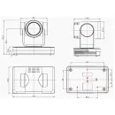 PTZ-камера CleverCam 3325UHS NDI Silver