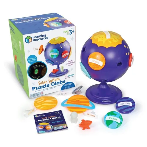 Развивающий игровой набор "Мой первый глобус. Космос" Learning Resources LER3320 (21 элемент)