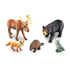 Развивающий игровой набор "Животные леса" Learning Resources LER0787 (5 элементов)