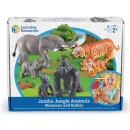 Развивающий игровой набор «Животные джунглей. Мамы и малыши» Learning Resources LER0839 (6 элементов)