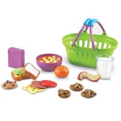 Развивающий игровой набор Мы растем "Вкусный Обед" Learning Resources LER9731 (серия New Sprouts, 18 элементов)
