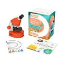 Оптический микроскоп Levenhuk Discovery Micro Terra с книгой