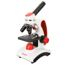 Оптический микроскоп Levenhuk Discovery Pico Terra с книгой