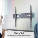 Кронштейн настенный ONKRON UF12 Black для размера 60"-110"