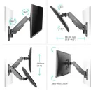 Кронштейн настенный ONKRON G120 для размера 13"-34"