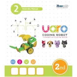 Робототехнический конструктор RoboRobo UARO - ресурсный набор №1 (step 2)