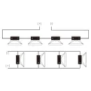 Потолочная акустическая система Biamp CMAR6T-W Apart
