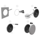 Потолочная акустическая система Biamp CMAR6T-W Apart