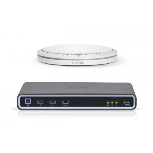 Хаб для переговорных комнат Biamp Devio SCR-25TX White