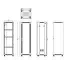 Рэковая стойка Wize Pro RE42RU/W42UR