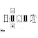 Рэковая стойка Wize Pro W27U100R-RD