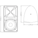 Пассивная двухполосная акустическая система FDB Audio ES108BT