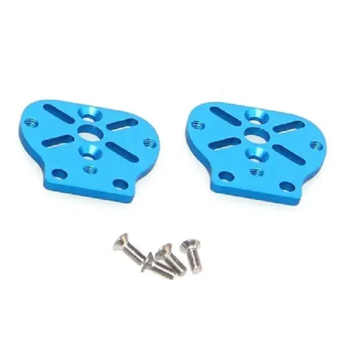 Кронштейны для мотора Makeblock DC Motor-25 Bracket B-Blue(Pair)