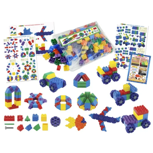 Конструктор Morphun Junior Starter Plus 200 set «ПРОектирование» Начальный уровень 200 деталей
