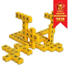 Развивающий конструктор Morphun 3D Английский язык 3DXWord set, 212 деталей