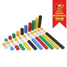 Развивающий конструктор Morphun Kindermaths Double Set «3D Математика», 350 деталей