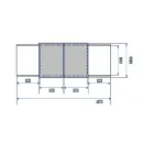 Опорно-подвесная рельсовая система PolyGlide Ascet 1.2 1300