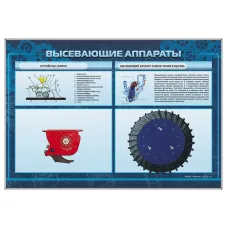 Стенд-планшет "Высеивающие аппараты" Zarnitza