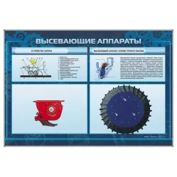 Стенд-планшет "Высеивающие аппараты" Zarnitza