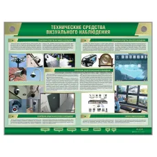 Стенд электрифицированный "Технические средства визуального наблюдения" Zarnitza