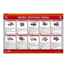 Электрифицированный стенд "Аварийно-спасательные машины" Zarnitza