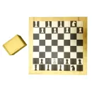 Настенная игра «Шашки+шахматы» Romsens