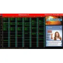 Электронное расписание SENSYSTEM для Windows. Горизонтальное табло поликлиники. SN5564
