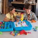 Развивающий игровой набор "Закручивай и учись. Большой чемоданчик" Learning Resources EI-4115 (125 элементов)