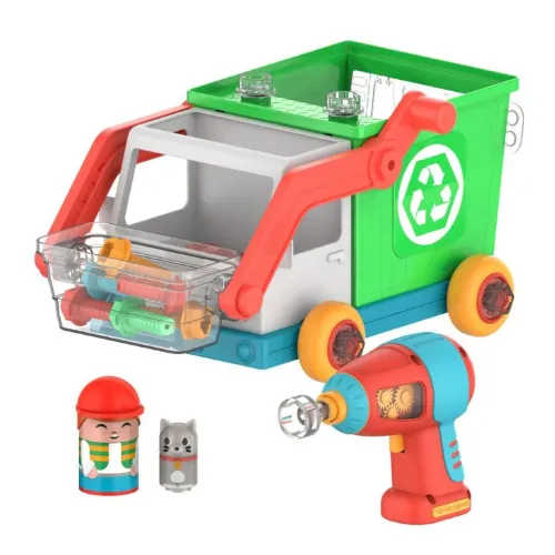 Развивающий игровой набор "Закручивай и учись. Мусоровоз" (серия Bolt Buddies) Learning Resources EI-4185
