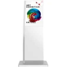 Напольный прозрачный сенсорный дисплей AlfaDispLay ADLDI-30TR OLED LTP6