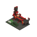 Набор Fischertechnik штамповочный пресс с конвейером / Punching Machine with Conveyor Belt 24V 96785