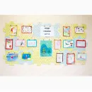 Настенная панель Логикус "Калейдоскоп", 15 шт (4 крючка)