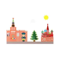 Настенная панель Логикус "Кремлевская стена"