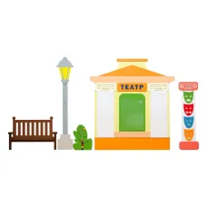Настенная панель Логикус "Театр"