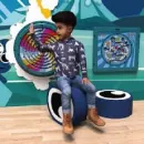 Мягкий игровой модуль IKC Eye Aye Blue