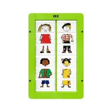 Дидактическая настенная панель IKC Dresscode Green