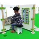 Дидактическая напольная панель IKC Great Wall touch (3 секции)