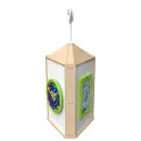 Дидактическая напольная панель IKC Play Tower White Woody