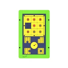 Дидактическая настенная панель IKC Square logic Green