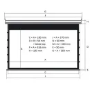 Экран с электроприводом Kauber Blue Label Tensioned BT Cinema 131" (16:9) (290x163, Clear Vision)