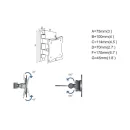 Кронштейн настенный SIH Brackets LCD-103 для размера 15"-26"