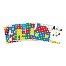 Развивающая игра Мозаика "Аксимо": схемы для сборки №1 Dusyma