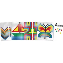 Развивающая игра Мозаика "Аксимо": схемы для сборки №2 Dusyma
