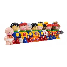 Игровой набор для малышей "Люди мира" TL0100 TOLO