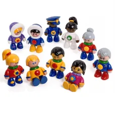Игровой набор для малышей "Люди мира" TL0104/44709 TOLO