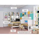 Комплект оборудования для кабинета специалиста по работе с РАС 16 м2 АЛМА
